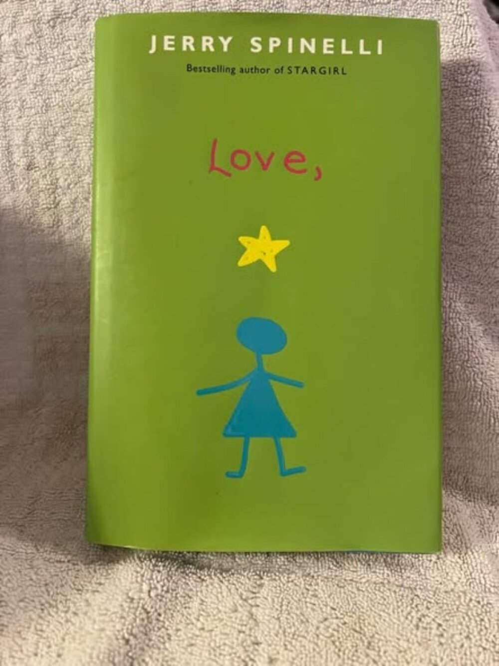 🐻Love - by Jerry Spinelli - Hardback